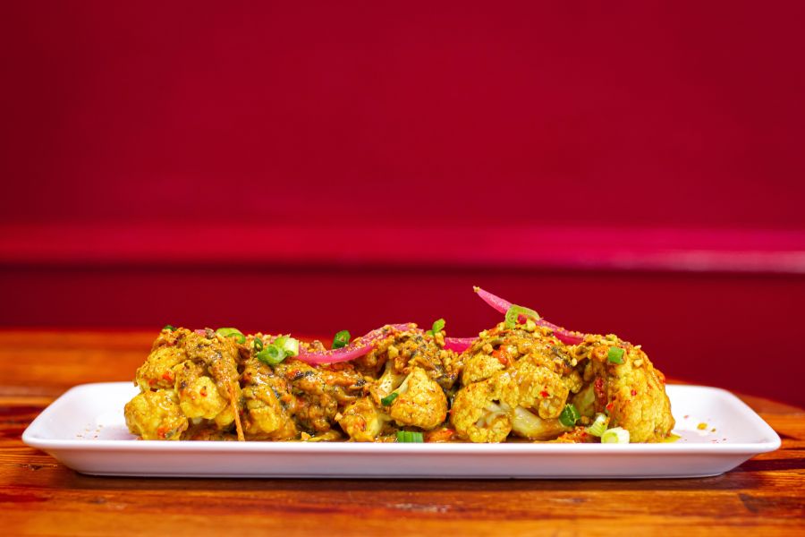 Dovi Cauliflower at Zweli's Ekhaya in Durham, NC American Tobacco Campus.